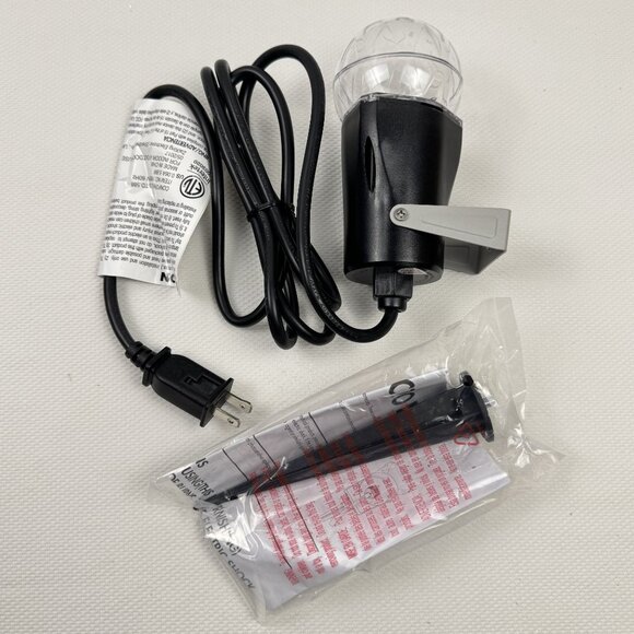 Gemmy LED Lightshow Projection Star Of Bethlehem 20 Ft Swirling Light White NEW - Picture 4 of 16